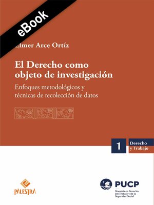 cover image of El Derecho como objeto de investigación